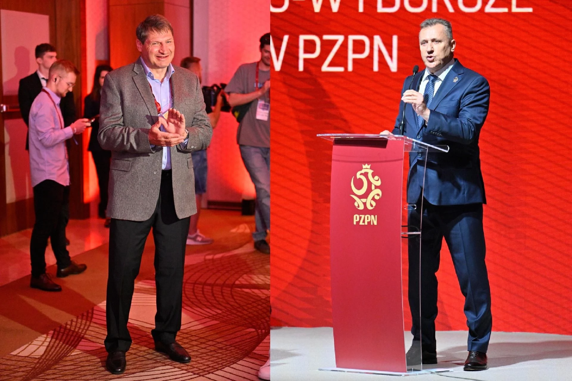 Gołota wkroczył do PZPN Zaskakujący gość na wyborach w PZPN. Co Andrzej Gołota robi na piłkarskim zjeździe b…