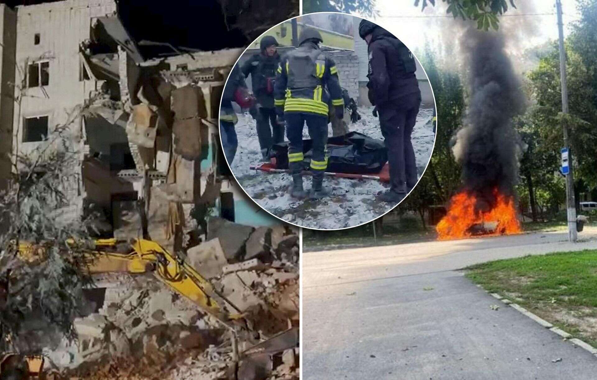 Kilkunastu rannych Brutalny atak Rosji na akademik. Siedem osób nie żyje, w tym dziecko