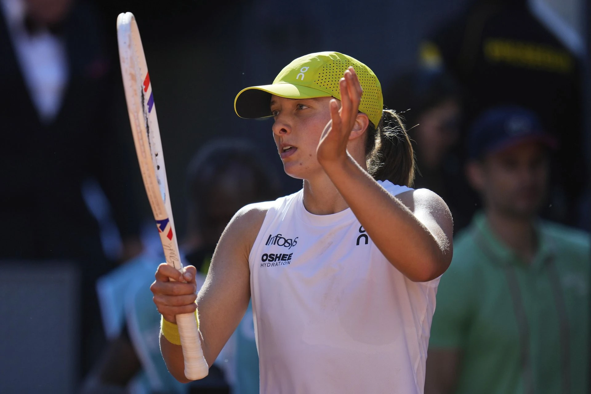 WTA Madryt Przygaszona Iga Świątek po niezwykłym zwycięstwie z Keys. Jej słowa dają sporo do my…