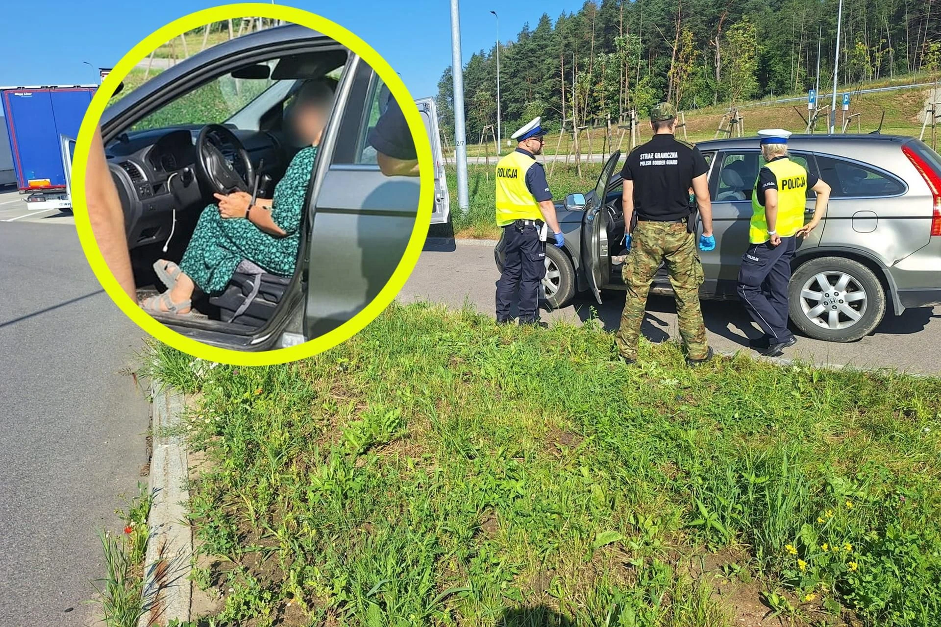 Dostali się do Polski mimo kontroli Syryjczycy nielegalnie przekroczyli granicę z Litwą
