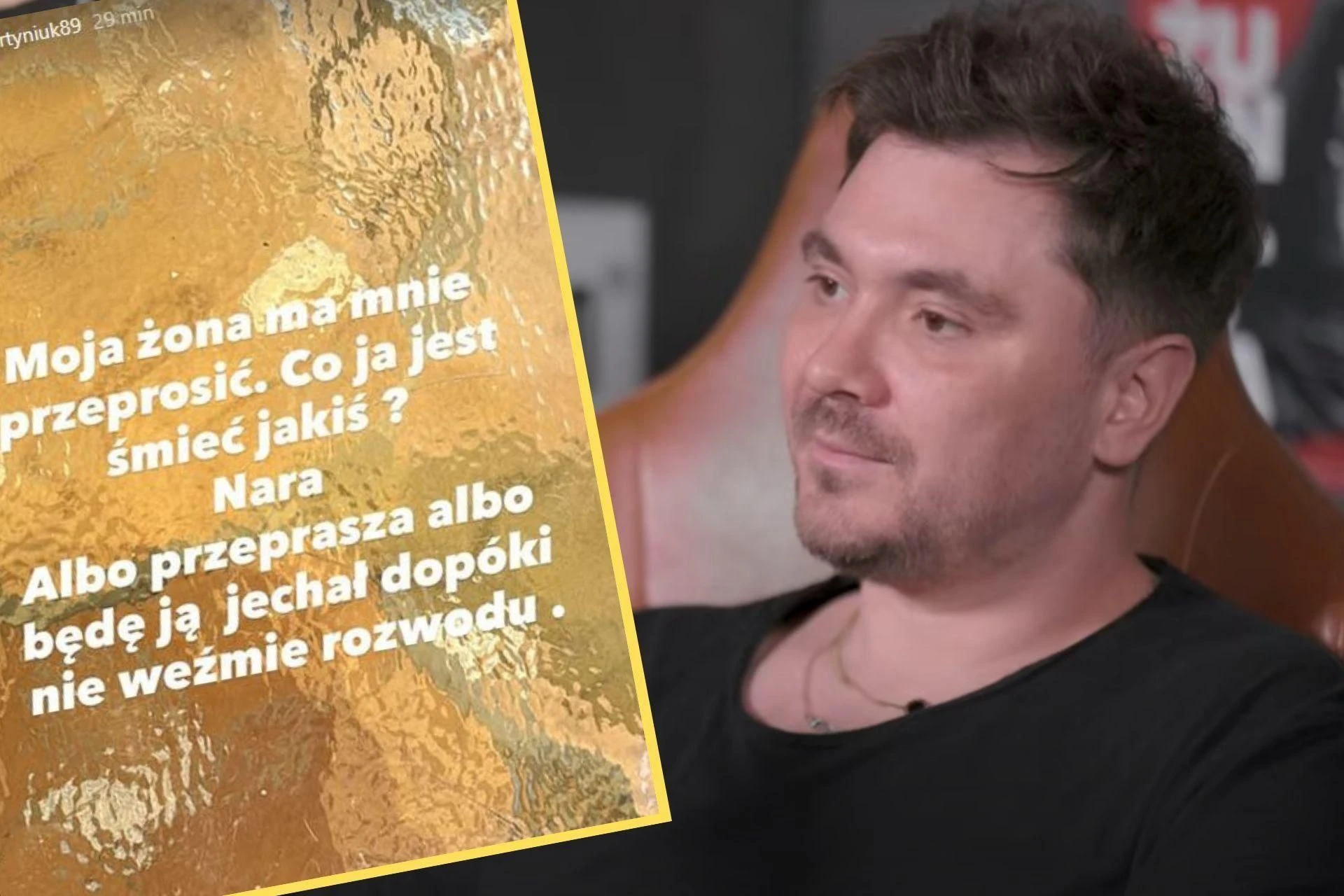 Koniec miłości? Daniel Martyniuk odgraża się żonie. 