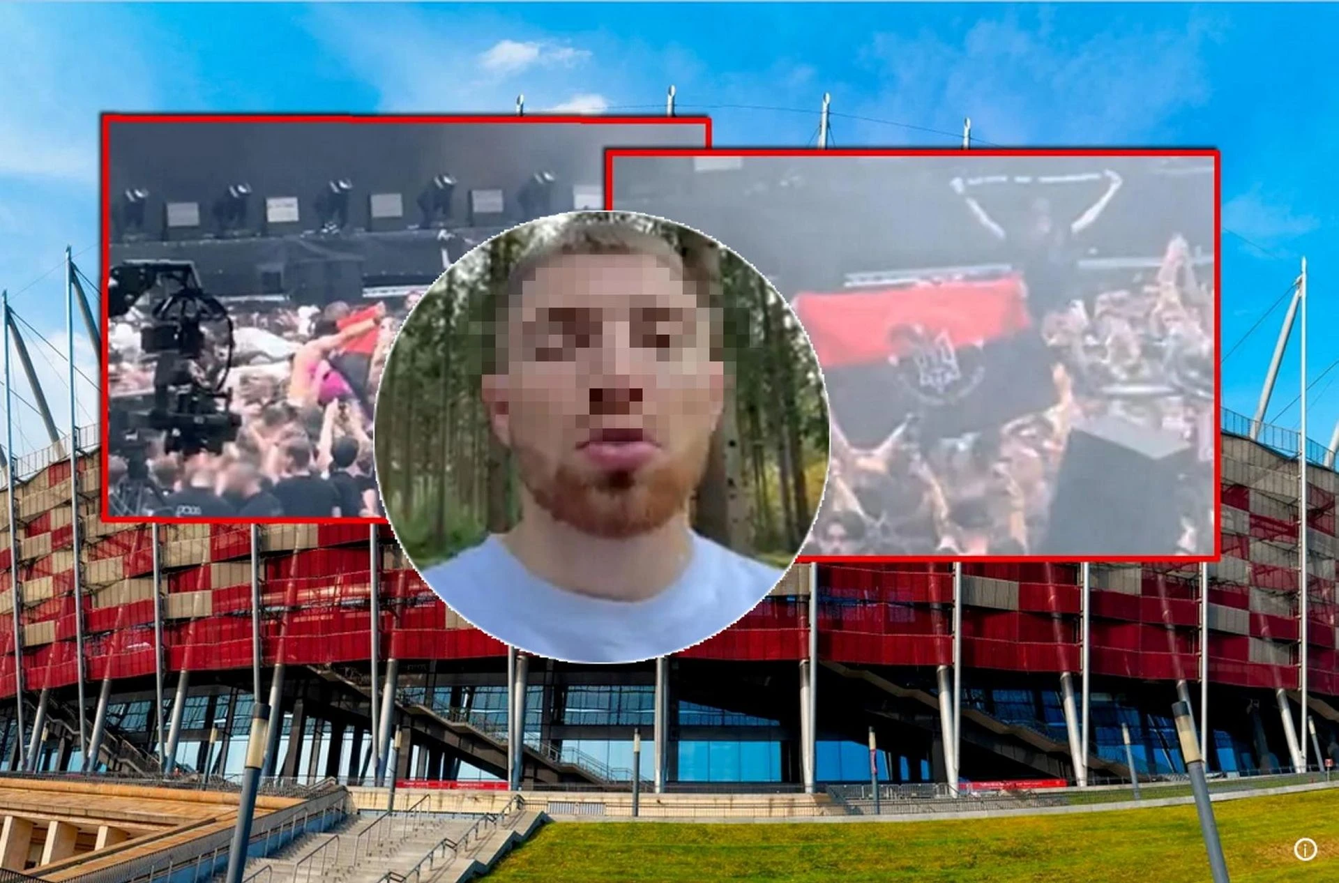 CO POWIEDZIAŁ? Machał banderowską flagą na koncercie w Warszawie. Złożył przeprosiny