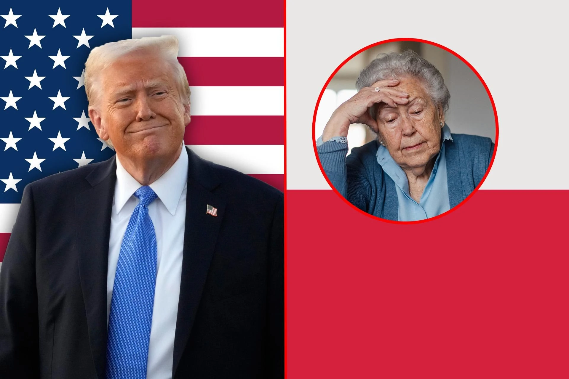 Cła uderzyły w emerytury Emerytury Polaków zagrożone przez Trumpa?