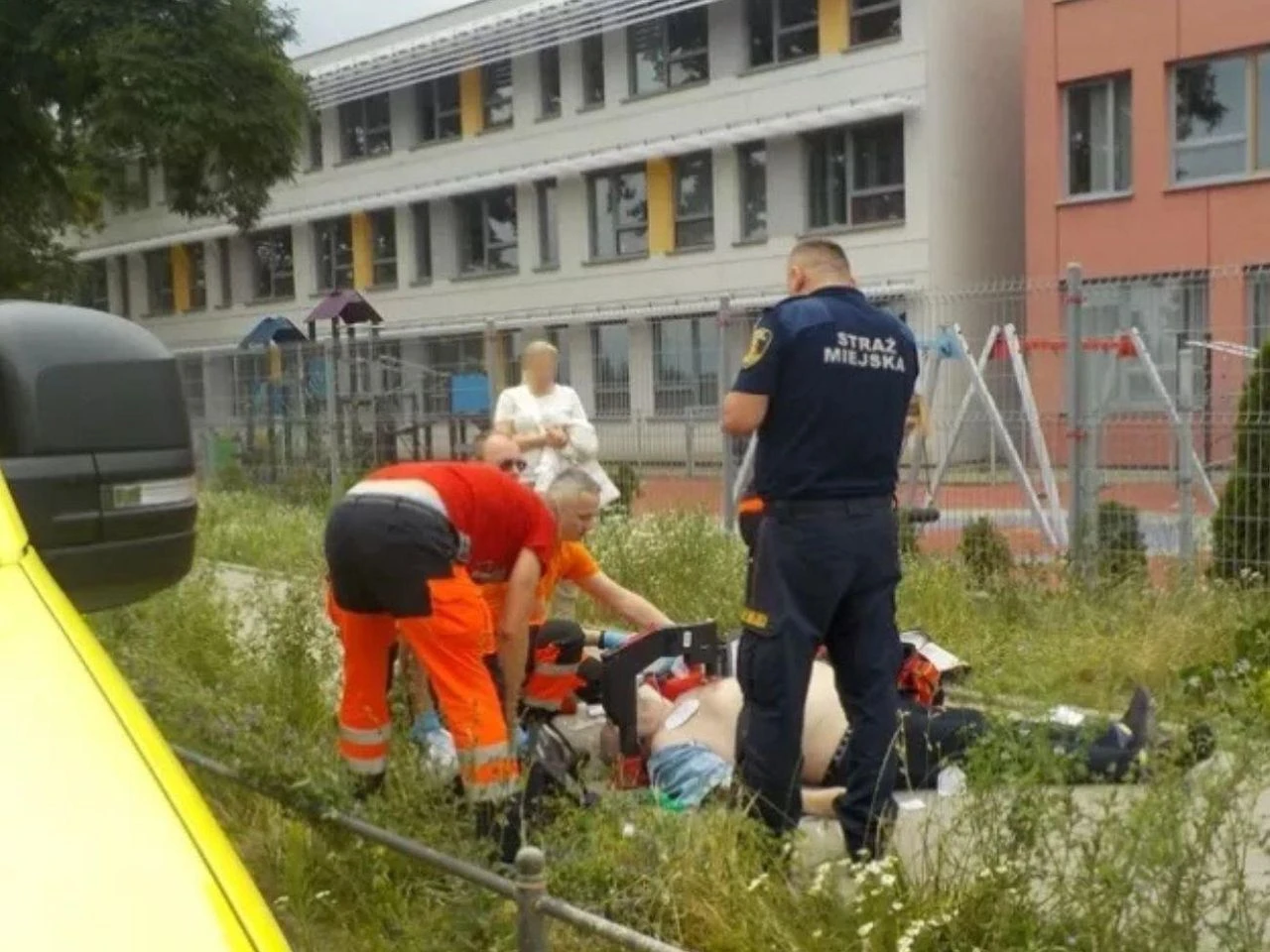 ZATRZYMANIE KRĄŻENIA Mrożąca krew w żyłach akcja na Białołęce. Liczyła się każda sekunda