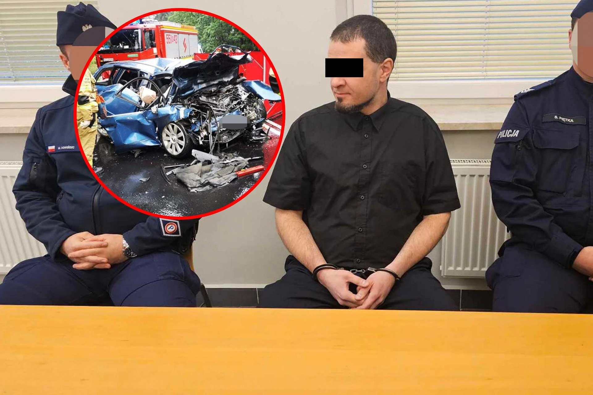 ZDJĘCIA Z SĄDU Tragedia w Jamnicy. Grzegorz G. ani razu nie przeprosił za zabicie rodziców trójki d…