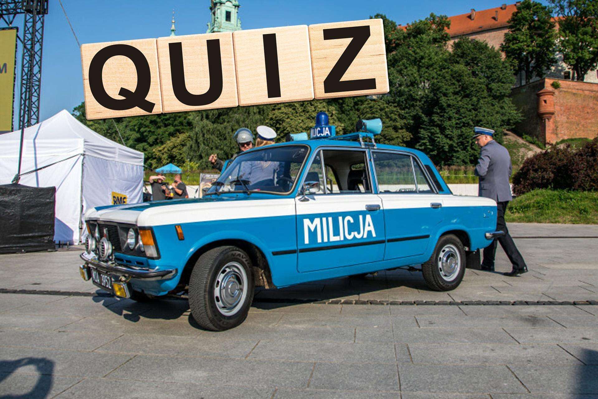 quiz online Quiz o serialu „07 zgłoś się”. Sprawdź, czy rozwiążesz go tak dobrze, jak porucznik …