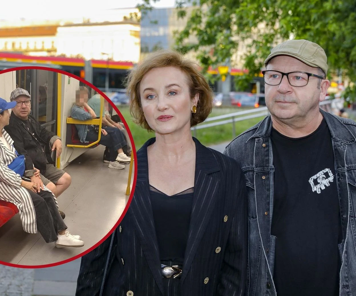Tylko u nas! Zamachowski i Muskała przyłapani na czułościach w... metrze. Daleko zajechali