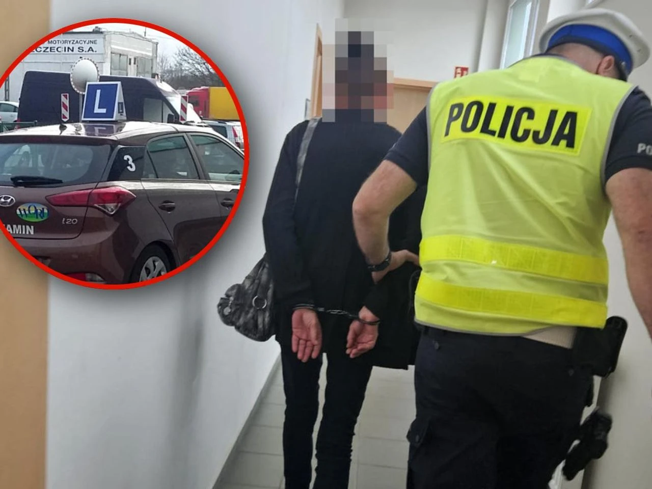 Szok! Niemka zdawała na prawo jazdy. Nagle egzaminator przerwał egzamin i wezwał policję
