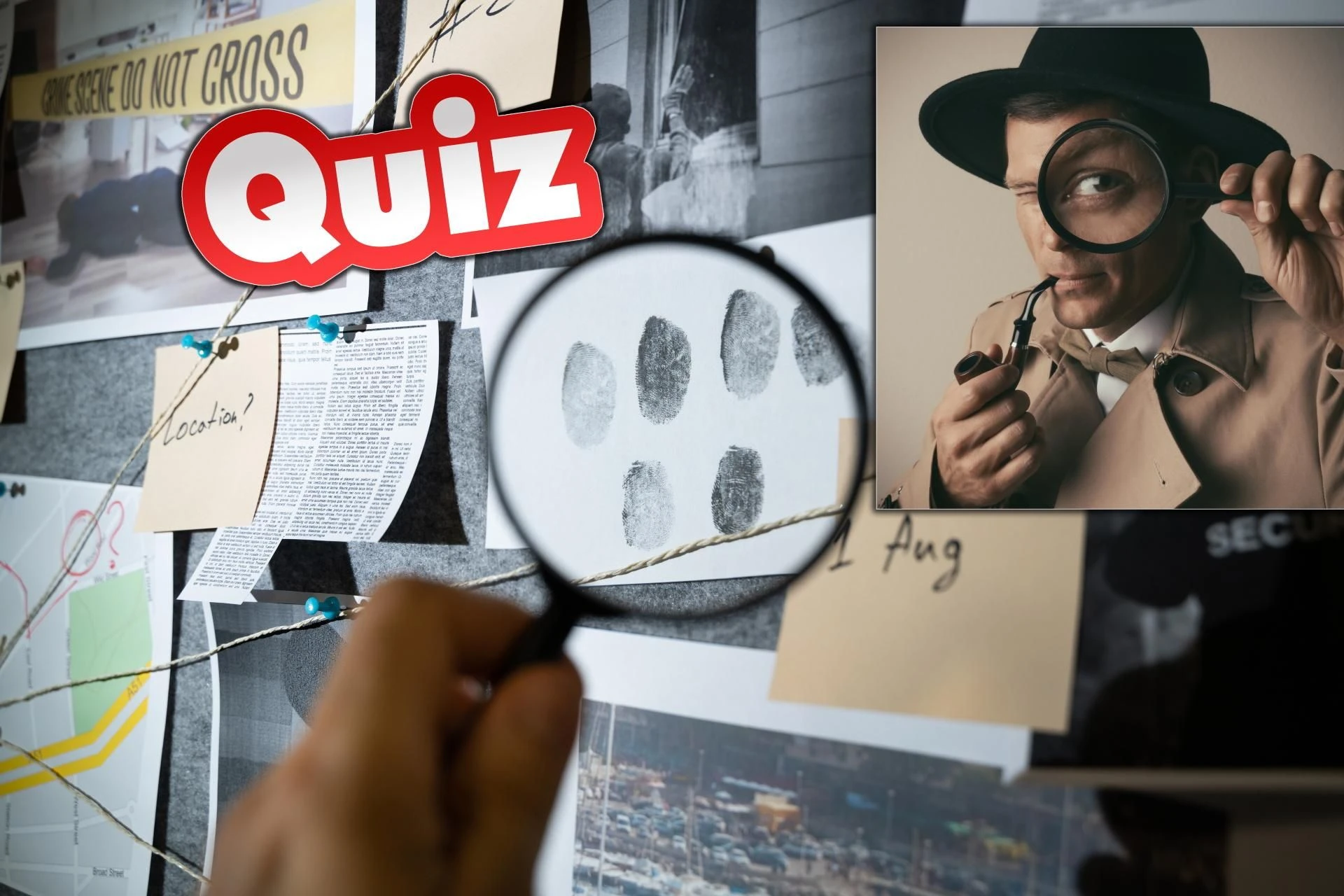 Książki i filmy Quiz. Najlepsze kryminały wszech czasów. Odpowiedz na pytania niczym Sherlock Holmes