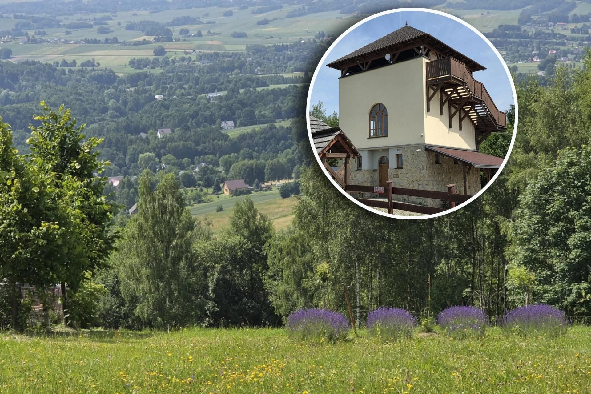 Piękna panorama Wow, co za widok! Nie wszyscy wiedzą o tej pięknie położonej wieży. To nowa atrakcja…