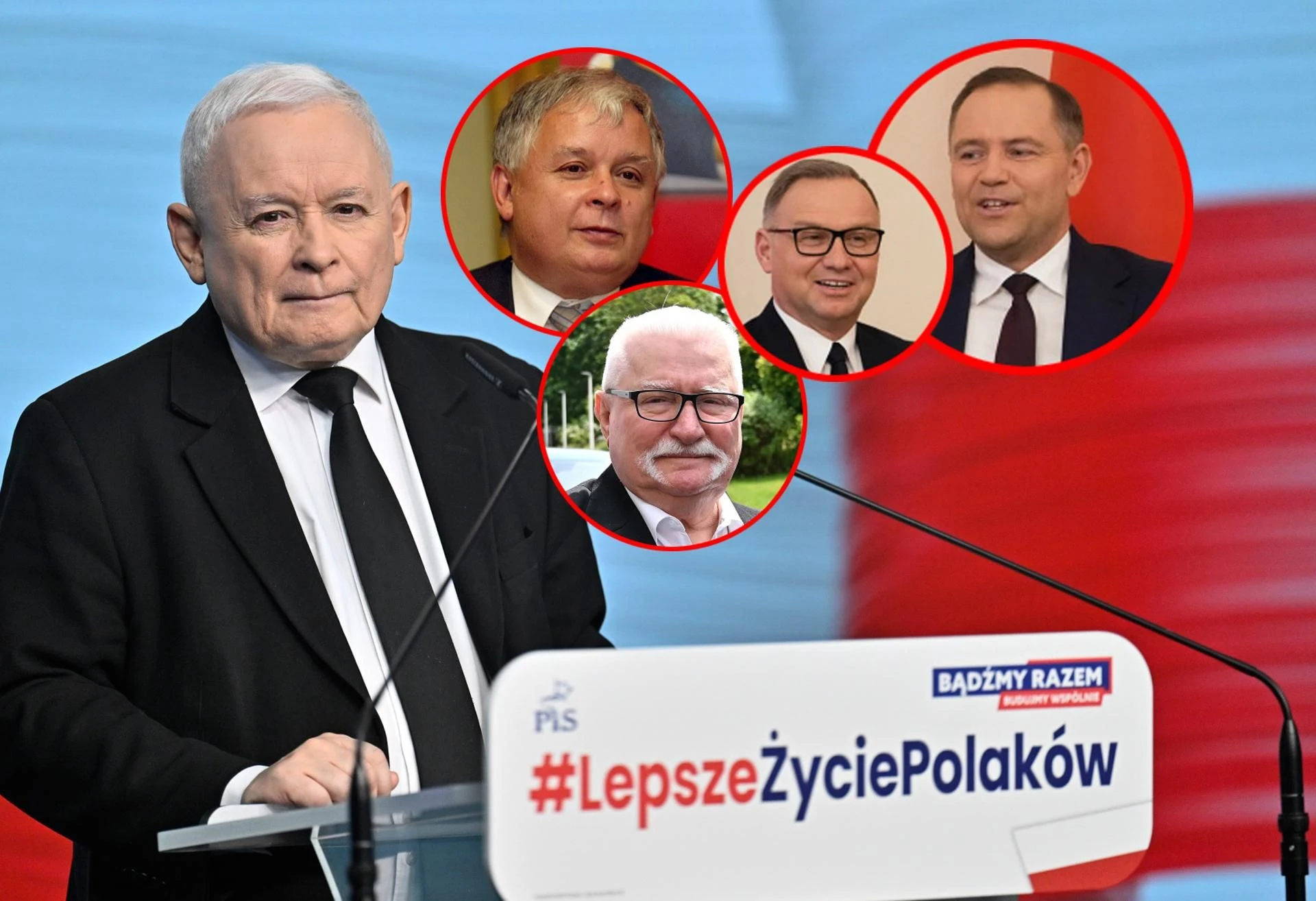 Najbardziej wpływowy polityk IIIRP? Jarosław Kaczyński wprowadził do pałacu aż czterech prezydentów: 