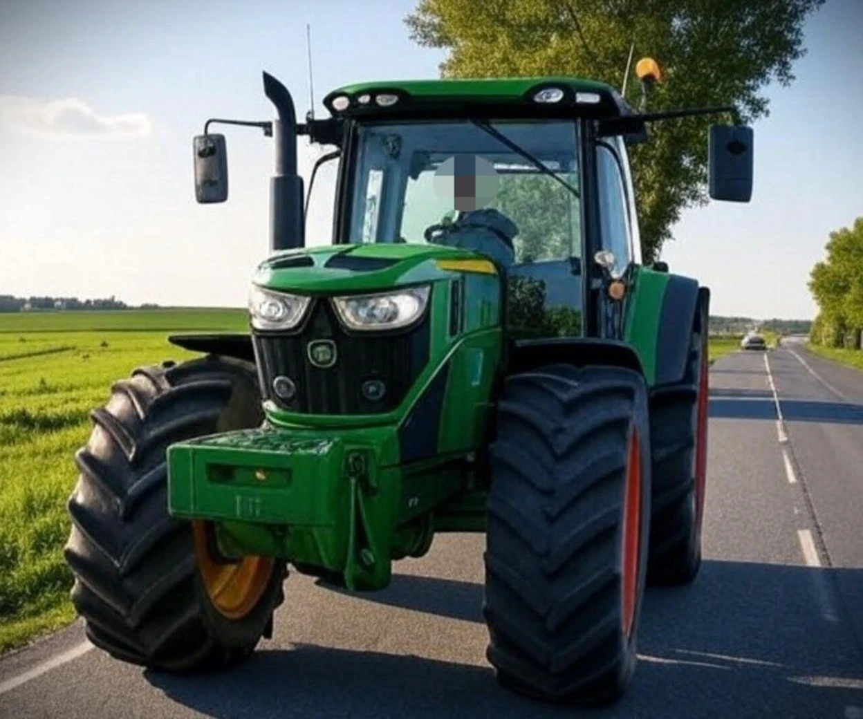 ILE?! Ponad 3,5 promila alkoholu. Pijany traktorzysta capnięty w Parciakach
