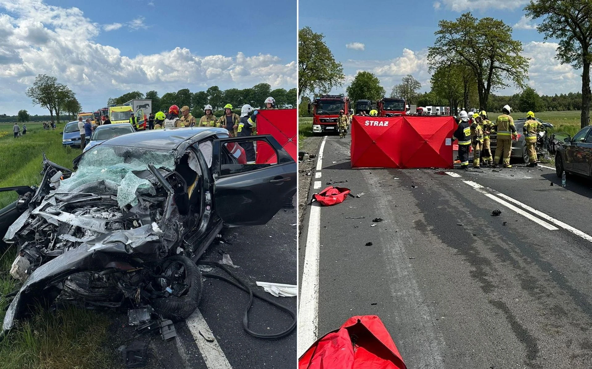 Koszmar na drodze Śmiertelny wypadek z udziałem więźniarki! Nie żyje młoda kobieta. Wielki karambol na…