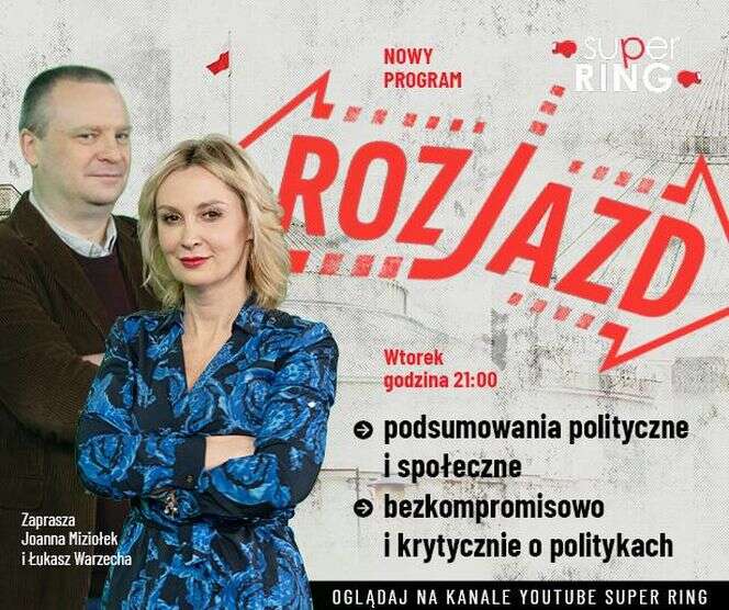 Publicystyka Łukasz Warzecha staje w obronie Tuska? Dyskusja z Joanną Miziołek w programie Rozjazd