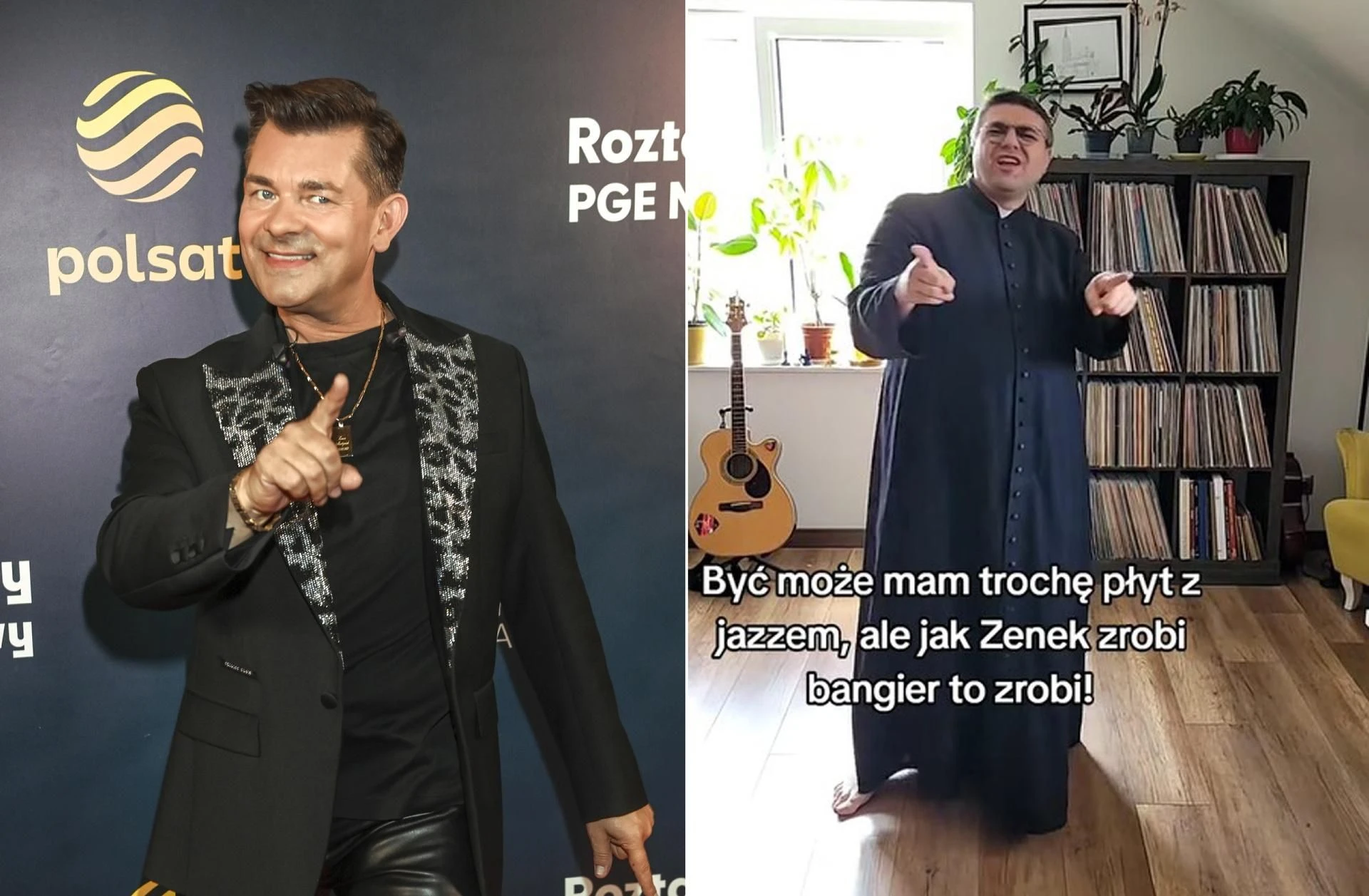 Trudno nawet to opisać Ksiądz Krzysztof bez skarpetek wygłupia się przy kawałku Zenka Martyniuka! Czy bisku…