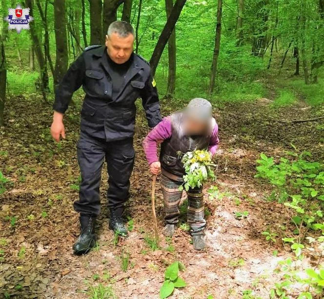 Poszła zbierać leśne kwiaty, szukało jej kilkadziesiąt osób. Pani Regina w lesie b...