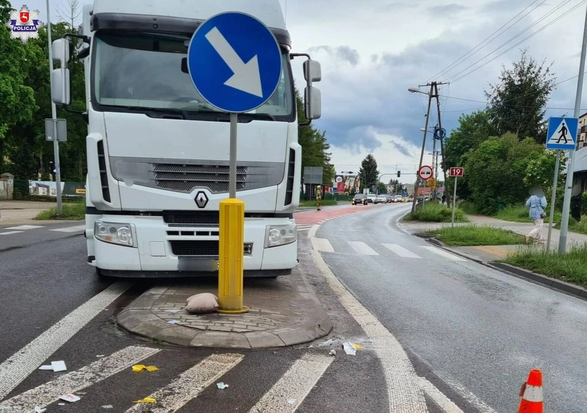 Wpadek na pasach 15-latek potrącony na pasach. Chłopiec trafił do szpitala