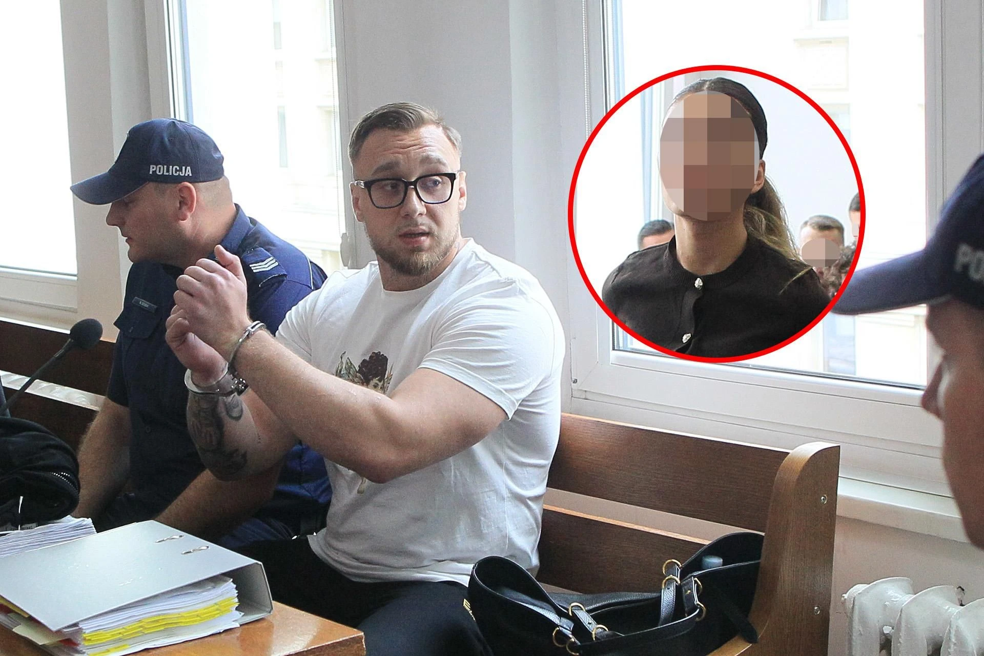 SZOKUJĄCE ZACHOWANIE Pierwsze spotkanie Łukasza Żaka z dziewczyną w sądzie. Sceny jakich nikt się nie spo…