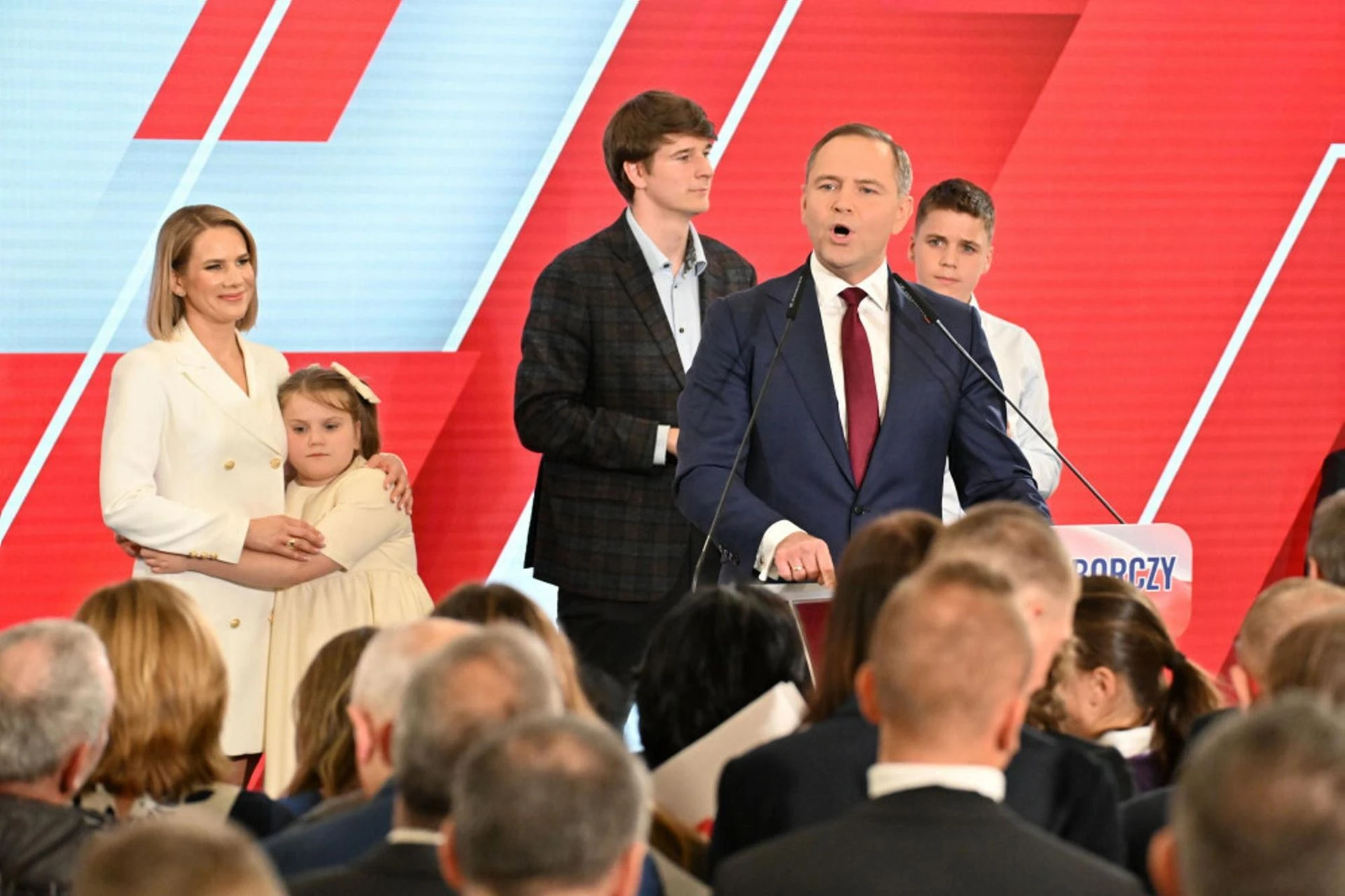 Syn prezydenta elekta dla 