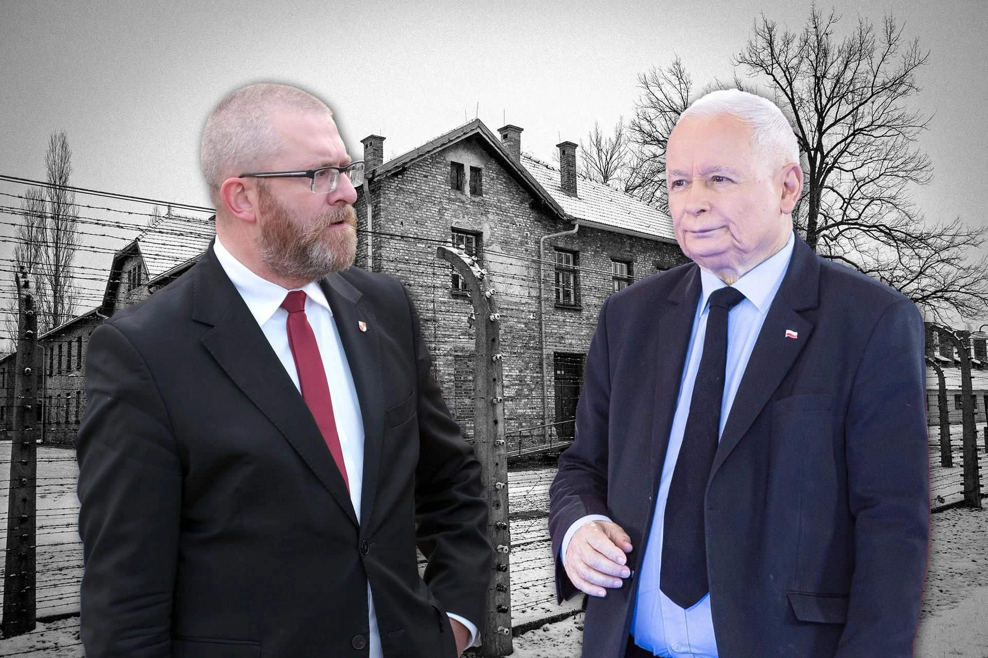 Lider PiS reaguje Holokaust: Braun wywołał burzę! Kaczyński grzmi: 