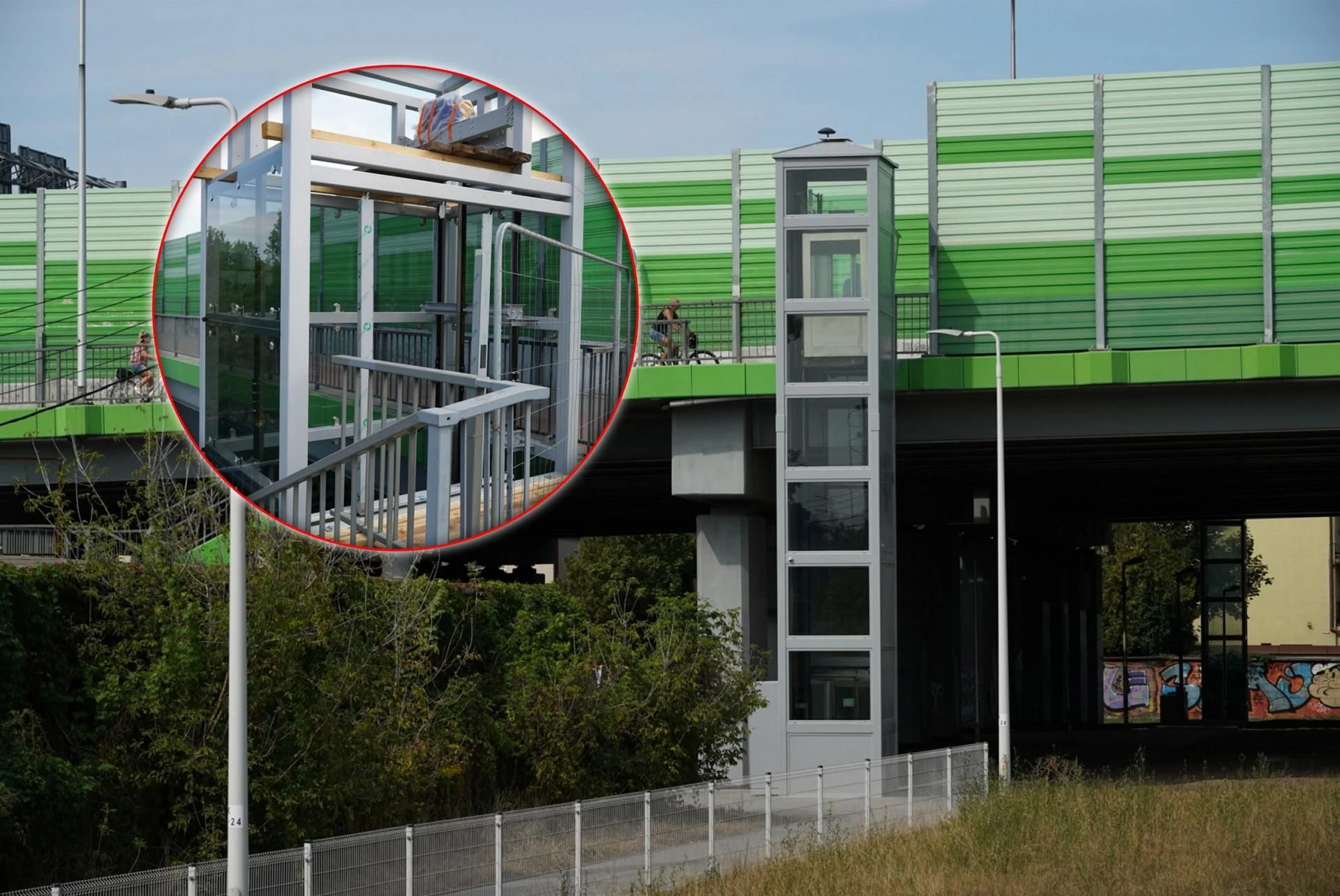 Będzie wygodniej Rewolucja na stacji PKP Gocławek. Drogowcy montują nowe windy. Co się zmieni?