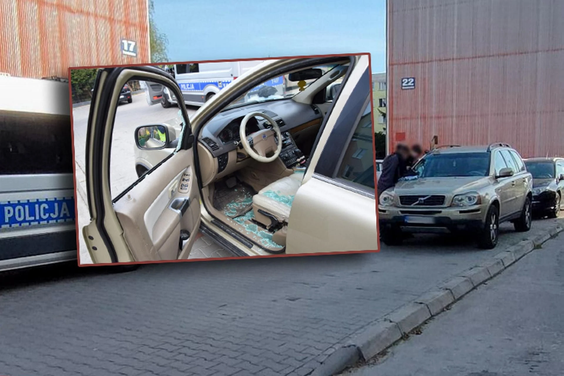 W OSTATNIEJ CHWILI Dwulatka uwięziona w rozgrzanym aucie. Policjanci wybili szybę, by uratować dziecko