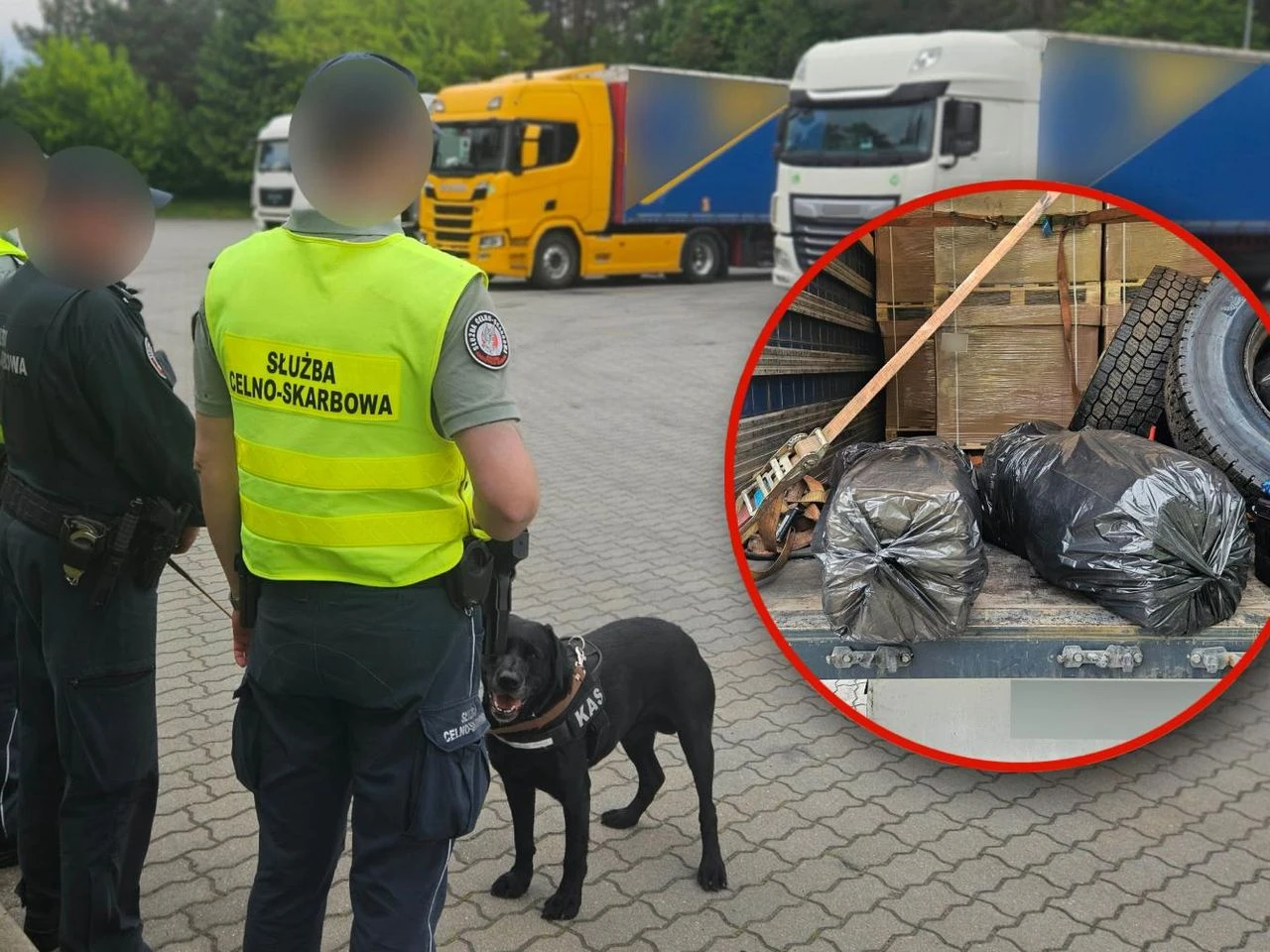 Gigantyczny przemyt Ciężarówka wypchana kokainą. Znaleźli narkotyki o wartości ponad 40 milionów złotych!