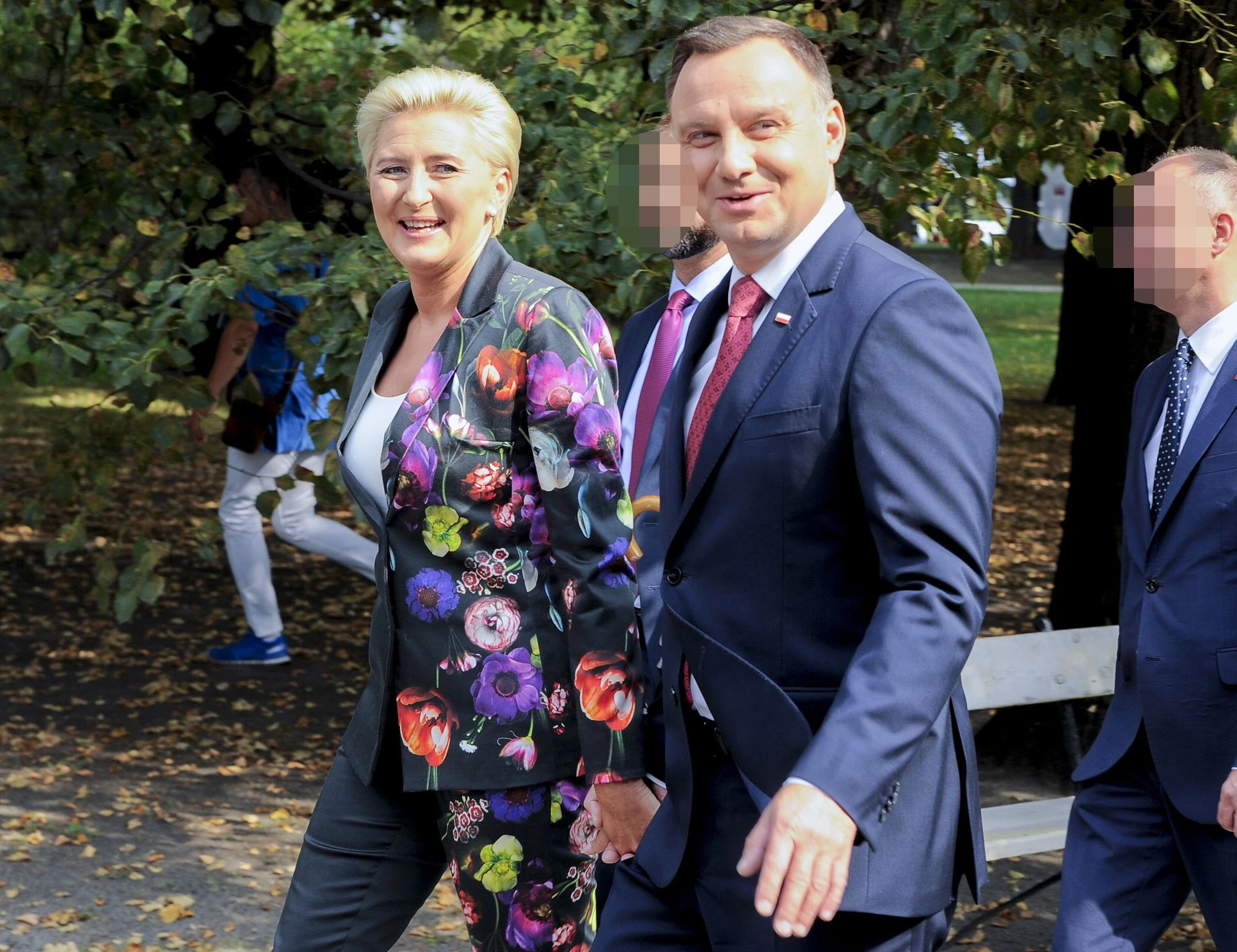 WOW Pierwsza para w Chorwacji. Agata Duda jak uosobienie wiosny!