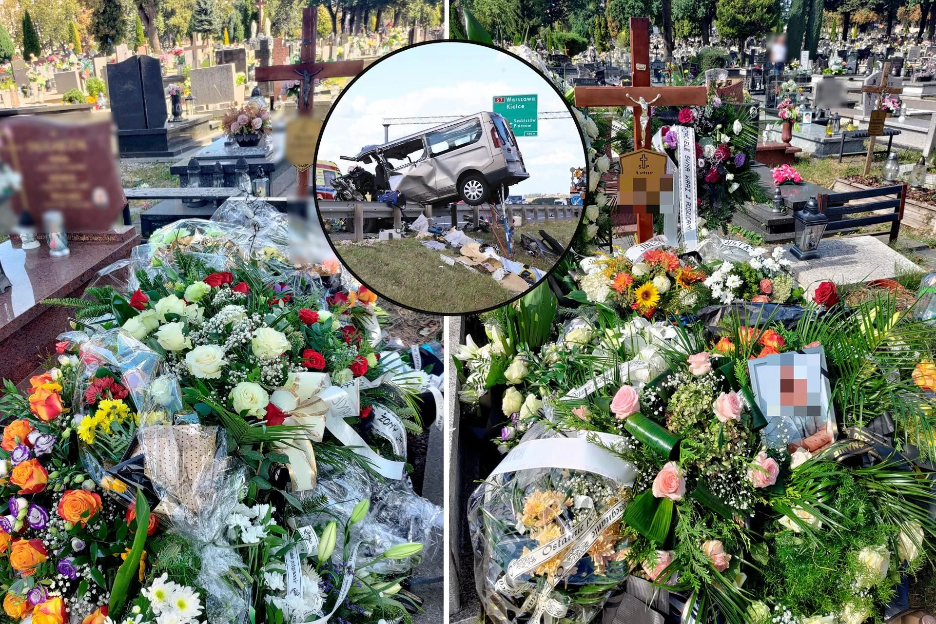 jechali do pracy... Łzy i żal w Mysłowicach. Ostatnia droga Sebastiana i Artura, którzy zginęli na S7