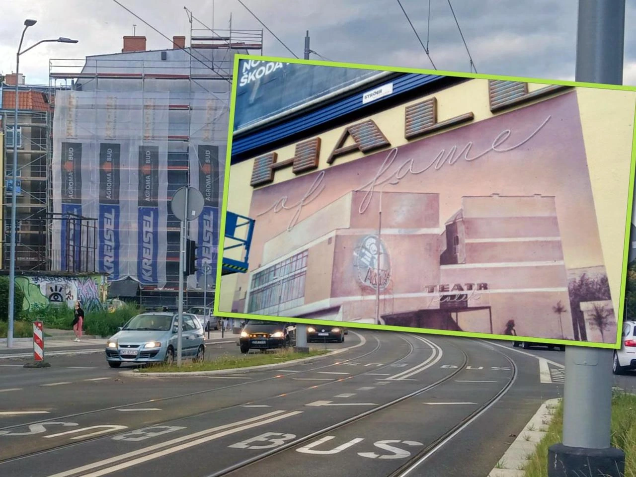 Będzie go wam brakować? Przywoływał wspomnienia i wyróżniał się wśród innych. Charakterystyczny mural bezpow…