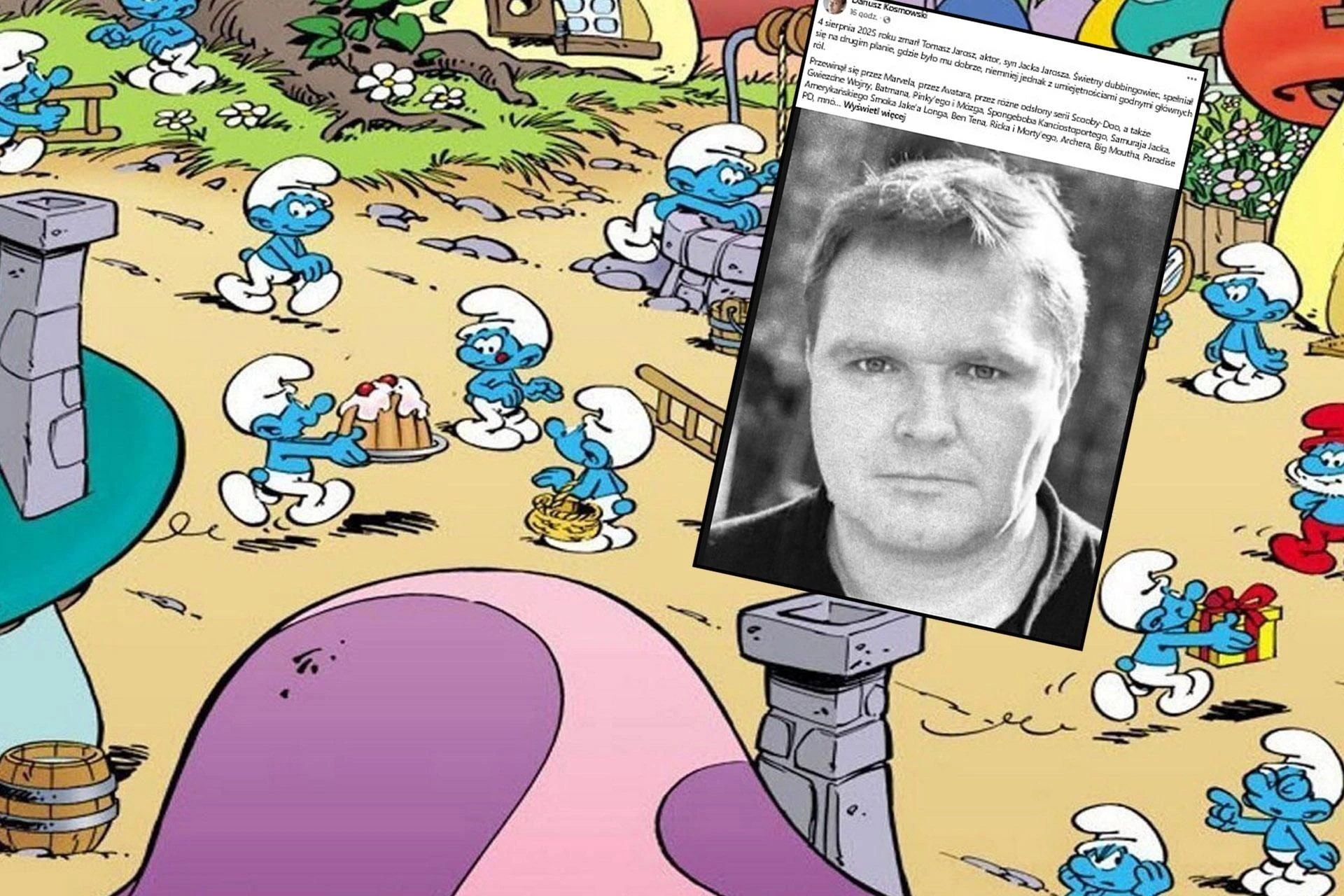 Wielka strata Nie żyje Tomasz Jarosz, aktor ze 