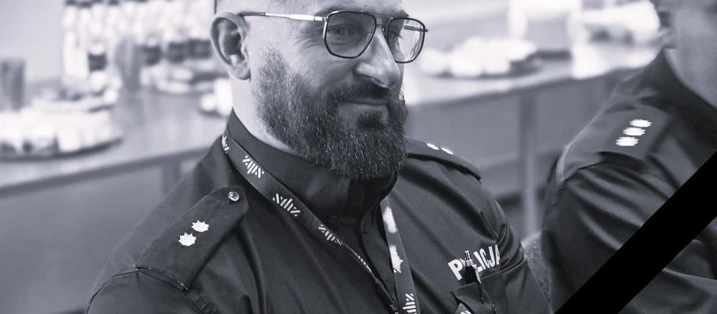 Smutna wiadomość Policja w żałobie. Zmarł podkomisarz Dariusz Stypuła