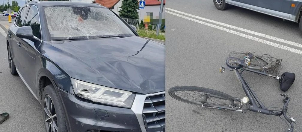 Nie żyje 60-latek Śmiertelny wypadek w Lublinie. Rowerzysta zginął pod kołami audi