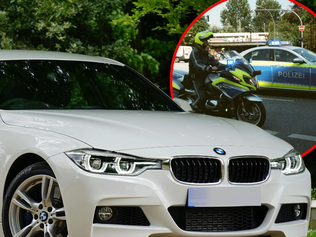 Szok! Niemieccy policjanci nie wierzyli własnym oczom. Polka w białym BMW pobiła rekord