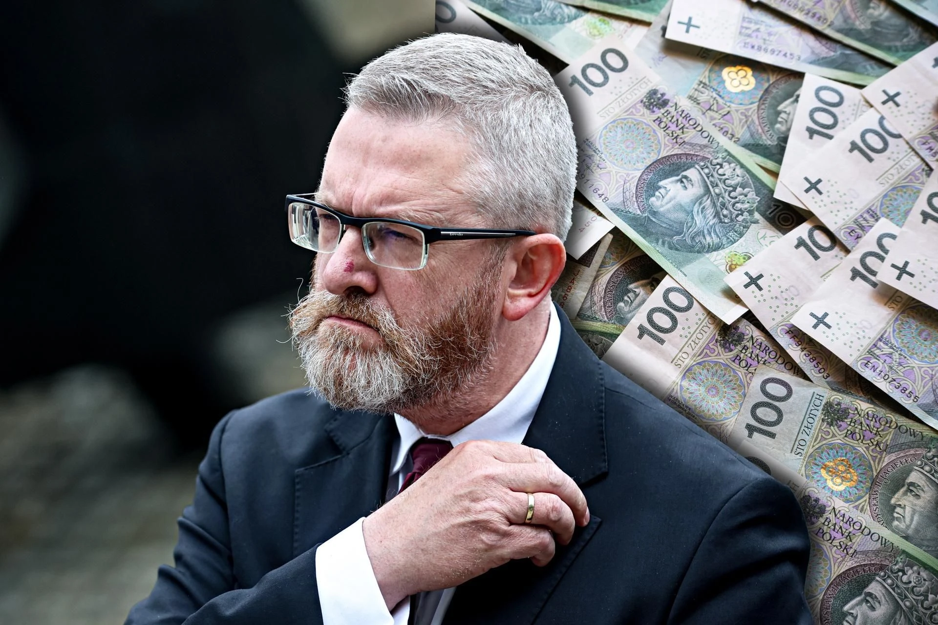 Zarobki polityków Braun bez domu i z długami?