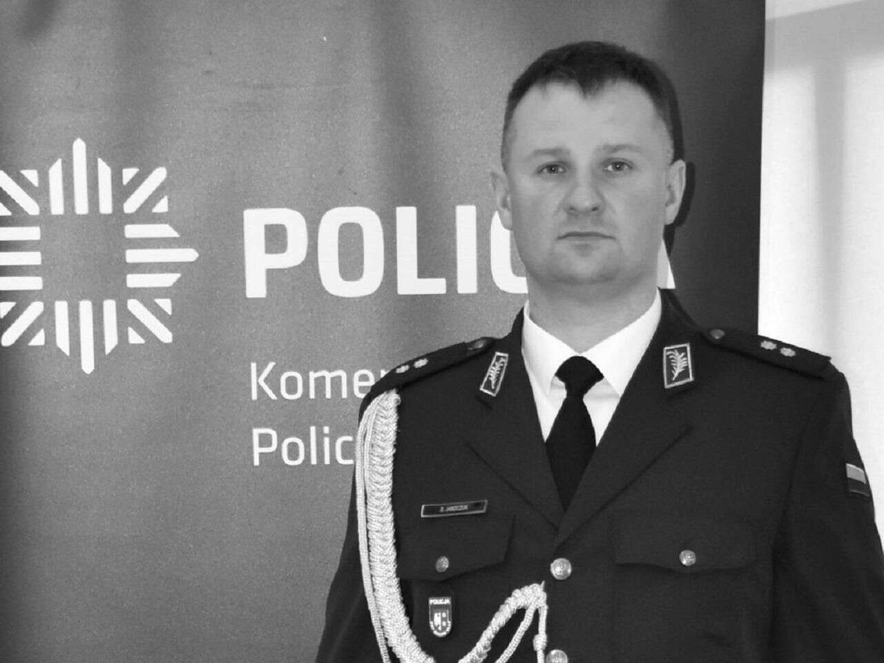 Policja w żałobie Nie żyje podkomisarz Damian Jaszczuk. 