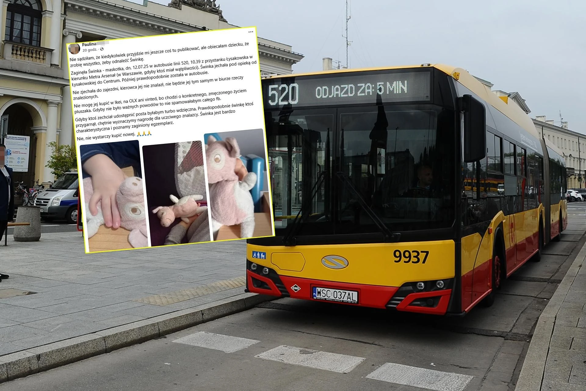 Cała Warszawa szuka świnki! Jest nagroda. 