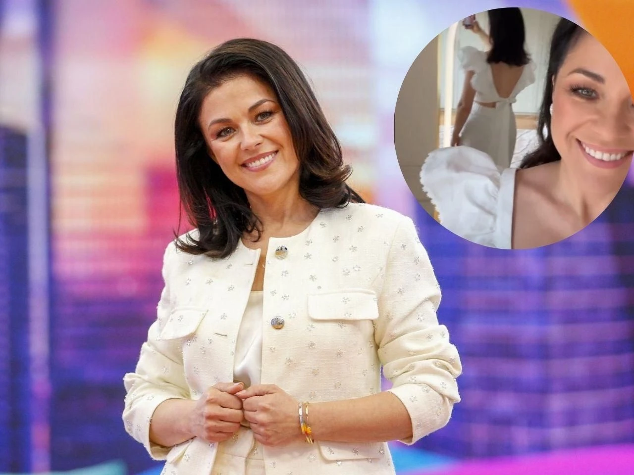 Mamy zdjęcia Kasia Cichopek w białej sukni! Coś się kroi?