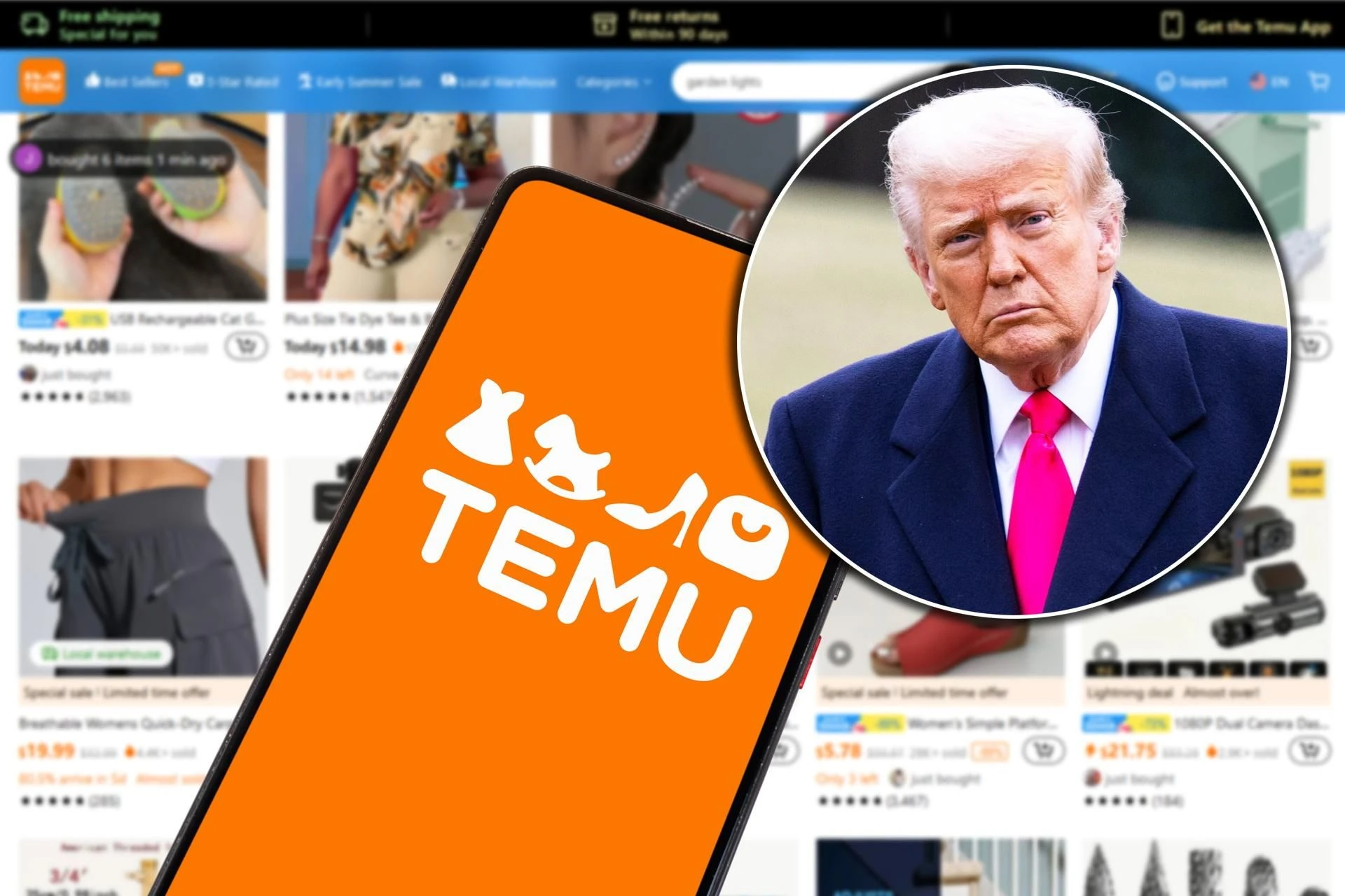 Wojna handlowa Temu z gigantycznymi stratami! To przez cła Trumpa
