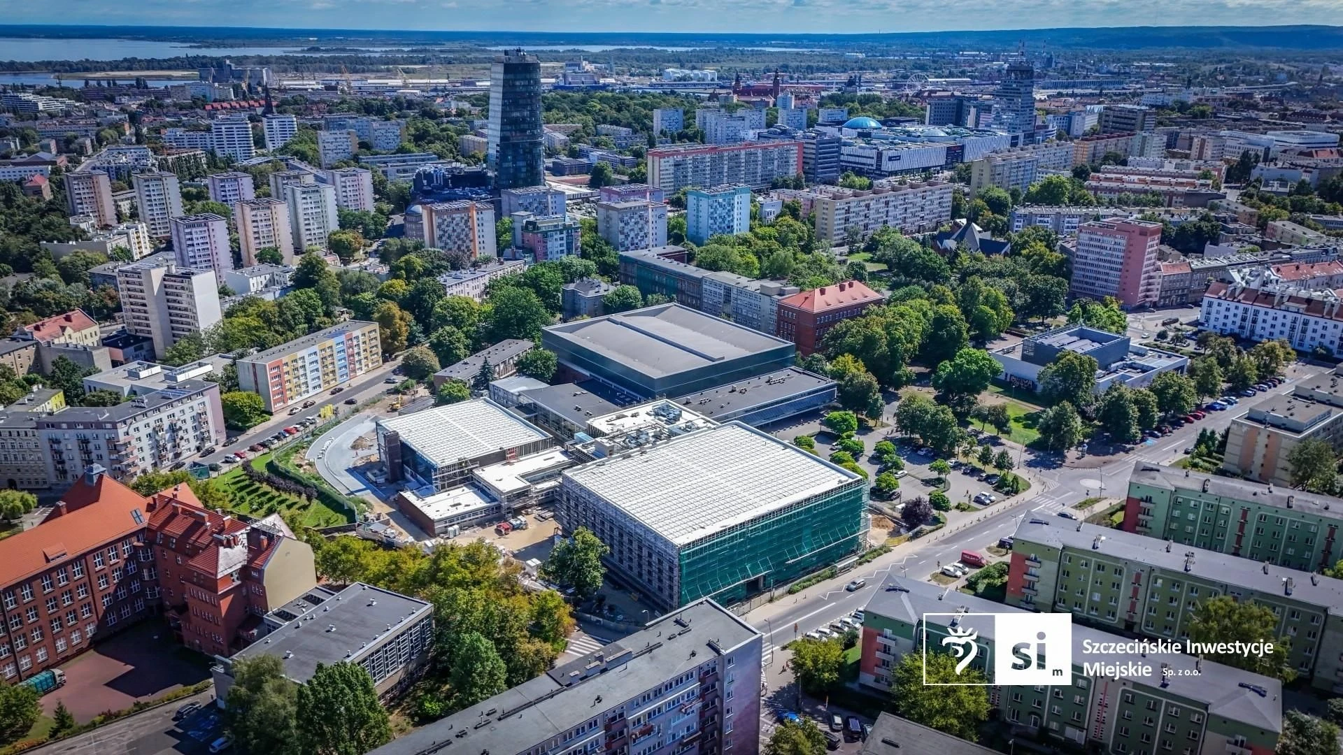 Co słychać na budowie? Kładą elewację i instalacje. Budowa Szczecińskiego Domu Sportu zbliża się do finału