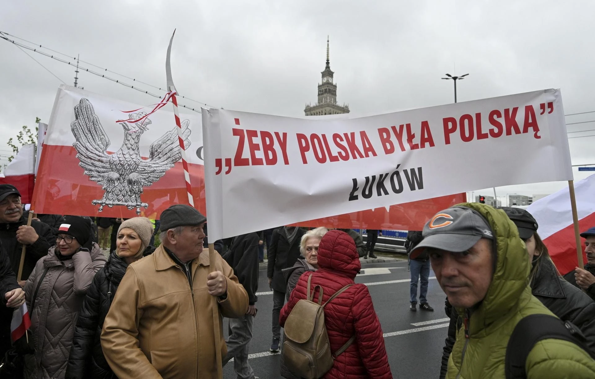 Marsz Przeciw Imigracji Miał być wielki marsz, były pustki. Tak wyglądał protest przeciwko imigracji