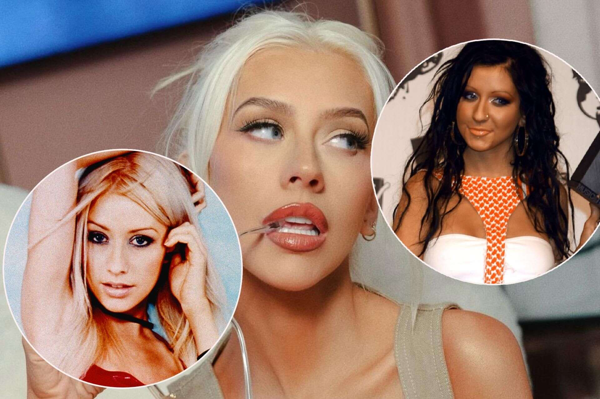 Zobaczcie jej nowe i stare zdjęcia Christina Aguilera chuda jak przecinek. 