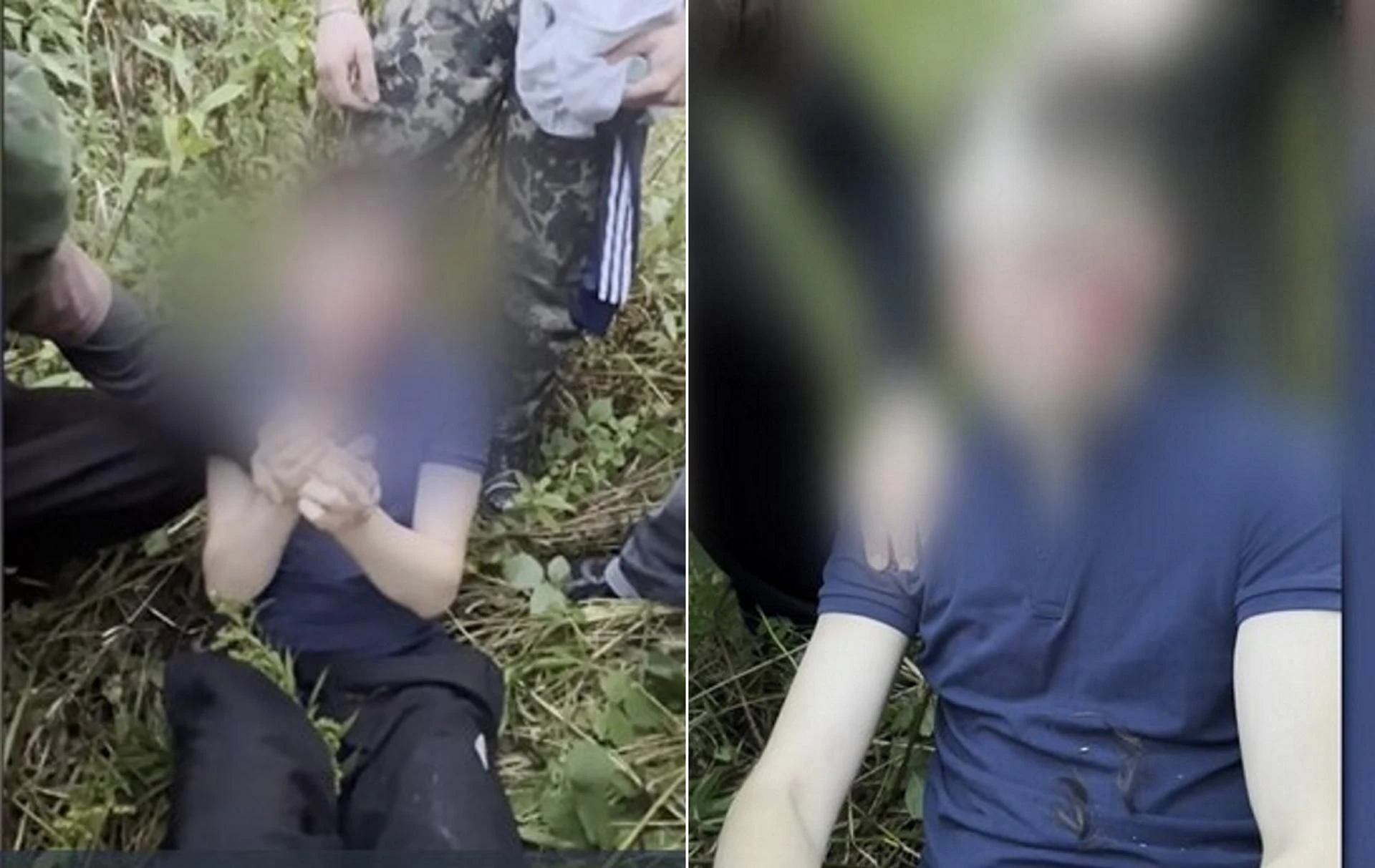 Dantejskie sceny Brutalny samosąd na Ukraińcu! Nastolatkowie ogolili mu głowę i zrobili to. Wszystko się nagrało