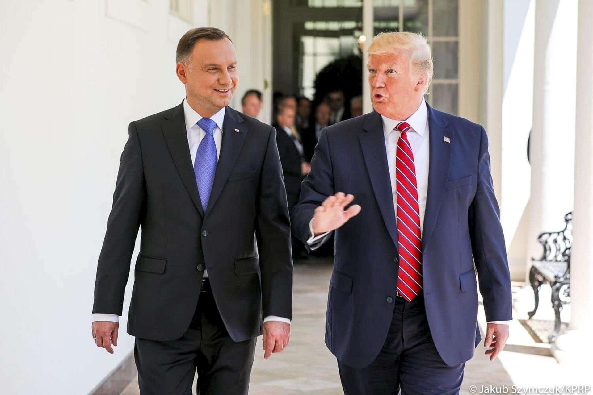 Inauguracja Donalda Trumpa Spotkanie Duda - Trump? Jest głos z Kancelarii Prezydenta