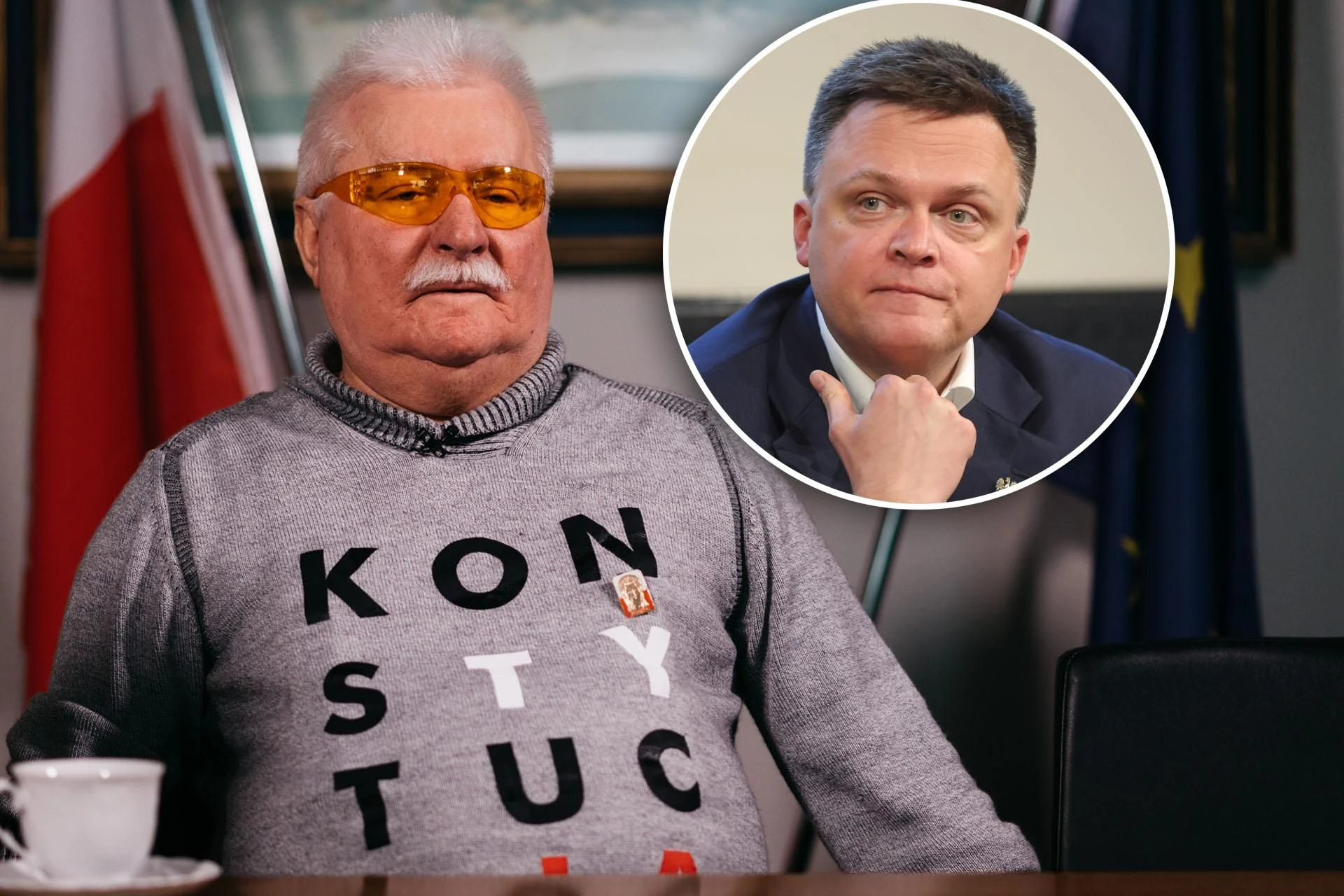 Szczera opinia byłego prezydenta Lech Wałęsa o marszałku Sejmu i liderze Polski 2050: Hołownia szkodzi rządowi!