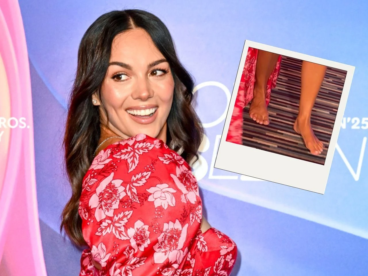 Mamy zdjęcia! Wystrojona Paulina Krupińska na bosaka na ściance! Gdzie podziały się jej buty?