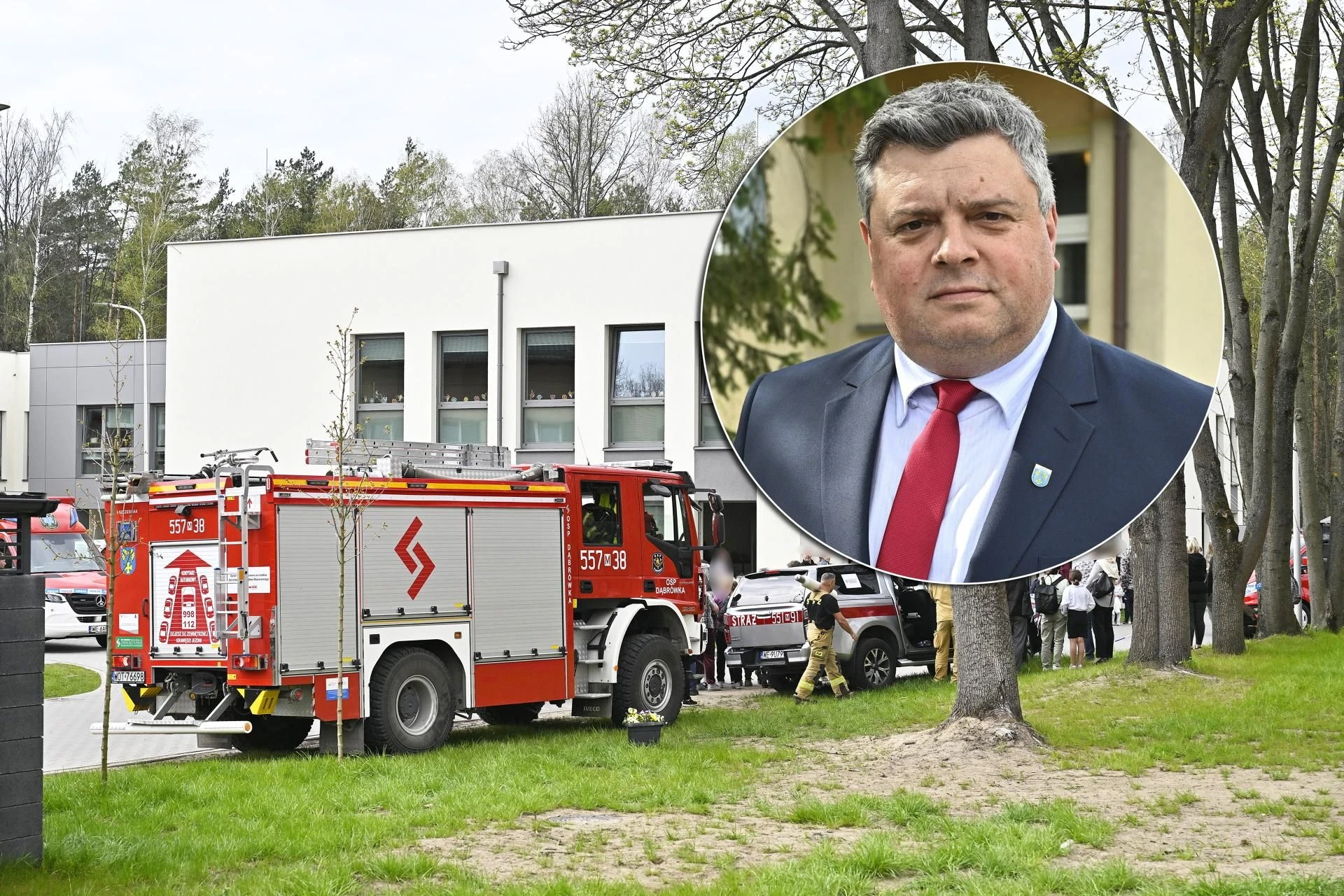 PODSUMOWANIE AKCJI RATUNKOWEJ Pilna ewakuacja 300 osób ze szkoły. Dzieci mdlały podczas uroczystości