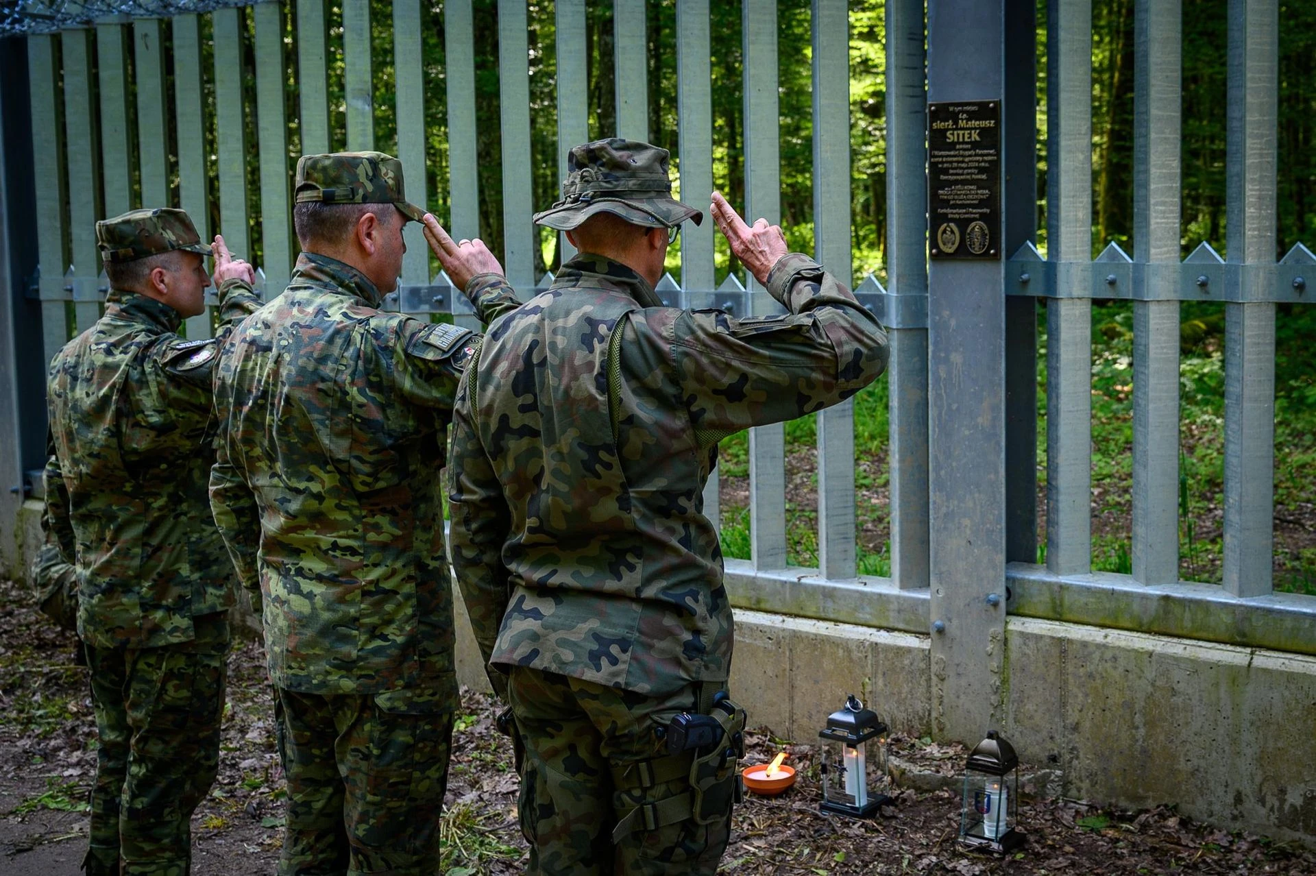 SERCE PŁACZE Mateusz Sitek zginął na granicy z Białorusią. Wzruszające słowa majora