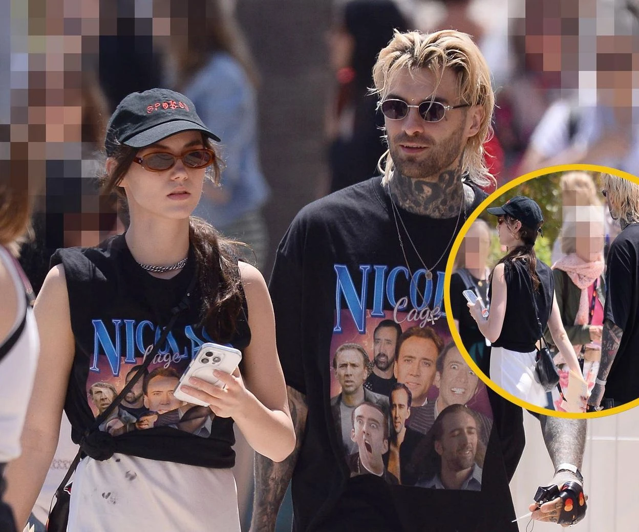 Power couple? Serialowa piękność i bestia. To ją Quebo oprowadza po Cannes zamiast Szroeder