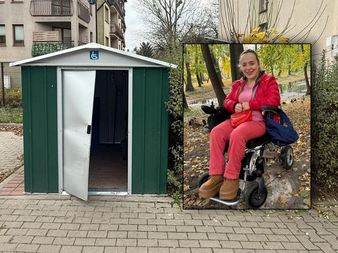 SZOKUJĄCEA RELACJA MIESZKANKI Dramat mieszkanki Brwinowa. Ukradli jej wózek inwalidzki. „Nie masz sumienia!”